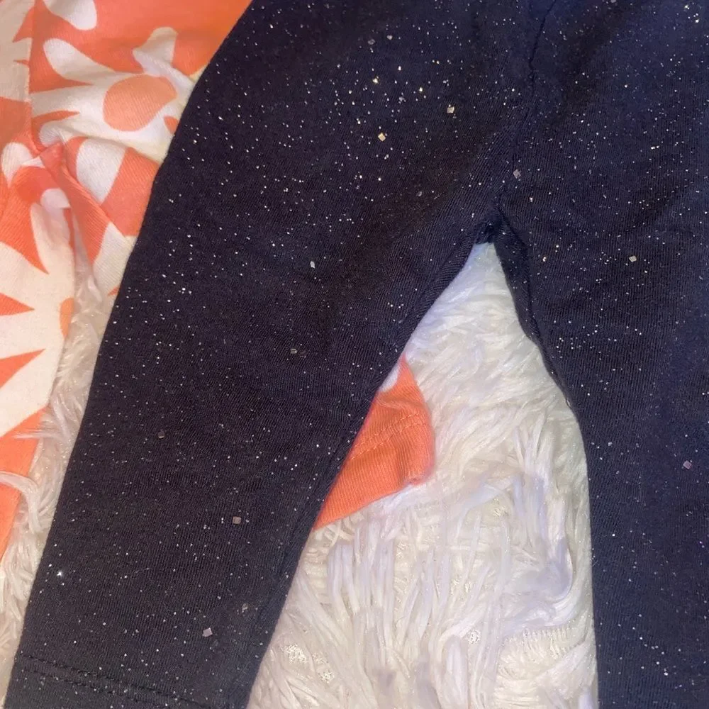 Bundle (13) Baby Girl 3M Leggings/Pants